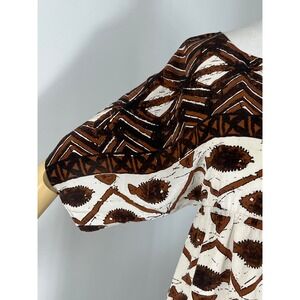 Anna Sui 100% Silk Fish Print Dress